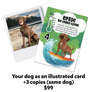 Your Pooch As a Card