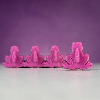 Frog Rubber Clutch: 10 Pack