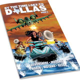 Dallas #3 METAL edition - MOYANO cover