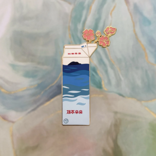 Jeju Blossoms Pins