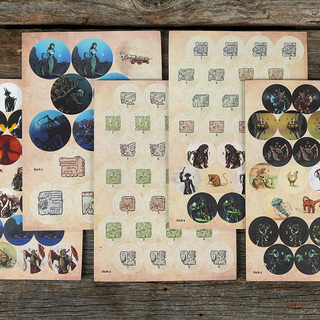 Punch-Out Monsters & Pirates Token Pack