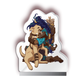 3.5" Acrylic Standee - Ranger Hug