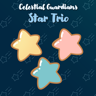 The Star Trio Guardian Pin