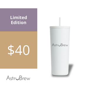 Limited Edition AstroBrew 24oz Insulated Straw Tumbler