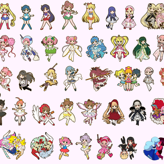 Vinyl Stickers Full Set