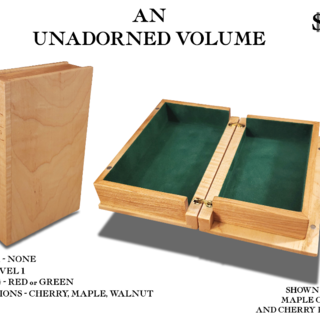 Tome of Holding - Tier 1 - Unadorned Volume