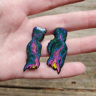 “Ruinous” 1.5″ Pin Set - Retro Colors