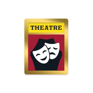 Theatre Program Standard Pin