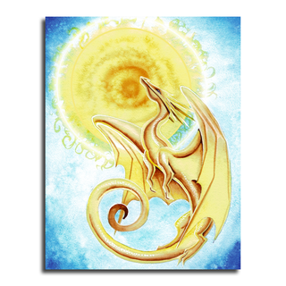 The Solar Chakra 8.5 x 11 Print