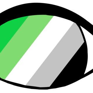 Pride Eye Aromantic