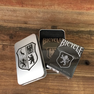 Bicycle Sovereign Metal Tin Set