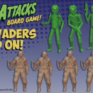 3D Invaders Game Pieces Add On