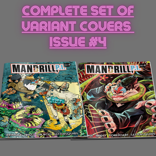 Complete Comic Variant Cover Set Issue #4