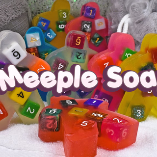 9 Meeple Soaps!