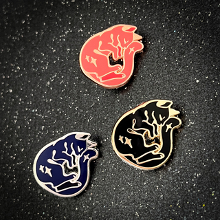 Cat Mini Pin - 0.75 Inch