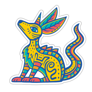 Alebrije Vinyl Sticker
