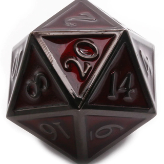 The Vampyre - Giant Metal D20