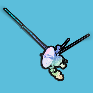 Voyager Holographic-Styled Sticker