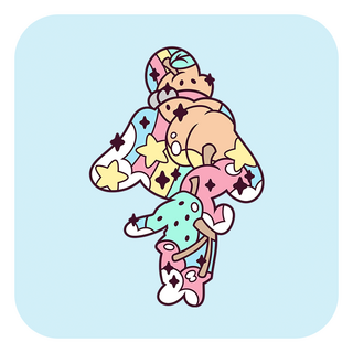 Magical Silhouette Isabelle Enamel Pin