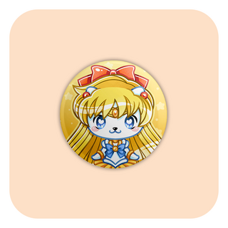 Nya Nya Neko Sailor Venus Badge Button