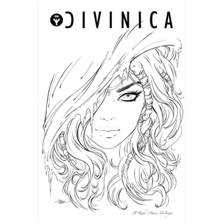 Divinica 5: Veiled Divinica Lineart Edition