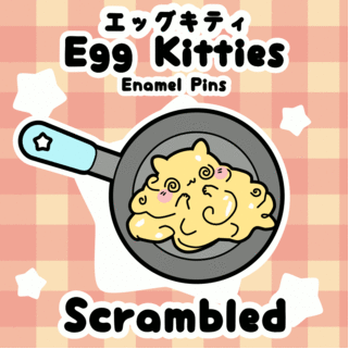 Pin - Scrambled Egg Spinning Pin