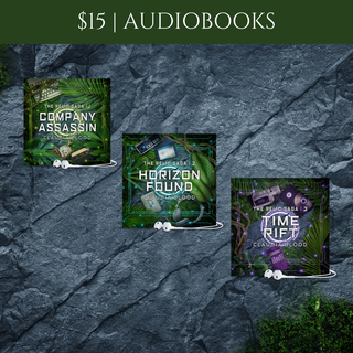 Audio for first 3 books Relic Saga