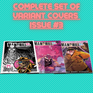 Complete Comic Variant Cover Set Issue #3