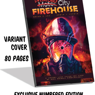 (Printed) EXCLUSIVE NUMBERED Variant Inferno City Firehouse - 80 Pgs