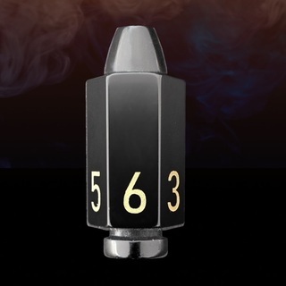 Obsidian Bullet D6 Dice