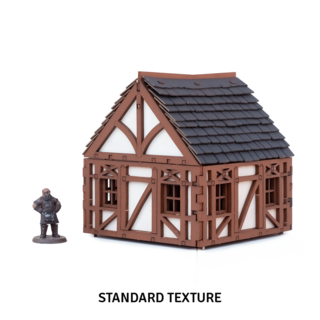Tabletop Builder Blocks - 100x100 Timber & Plaster - (2 Sets) - Standard Texture