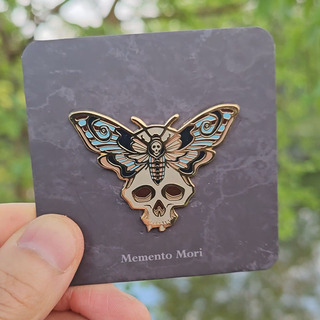 Memoria Mortis - 2 inch Enamel Pin