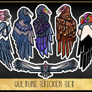 Vulture Sticker Pack