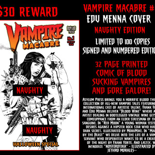 Vampire Macabre #1 Naughty Edu Menna*