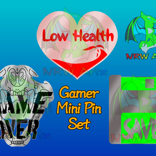 Gamers Mini Pin Set