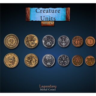 Creature Units Coin Set