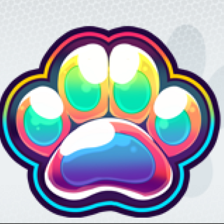 RAINBOW PAW - STICKER