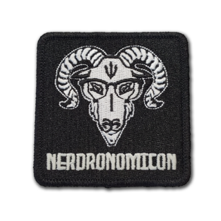 Nerdronomicon Glow-in-the-Dark Patch