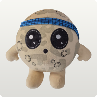 Moon Plushie - "L.P. Moonie"