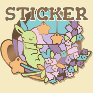 Lavender Sticker