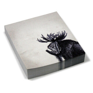 STICKY NOTES: (1) Pad of Piranhamoose Stickies