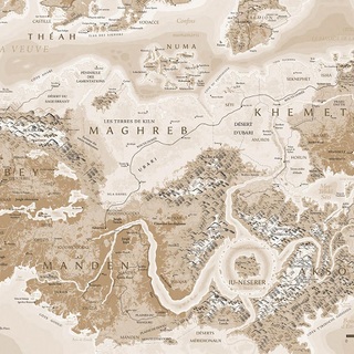 💾🗺️ Set de cartes Empire du Croissant, Aztlan et Ifri - Édition PDF