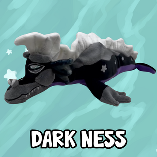 First edition Dark Ness stress-ball plush