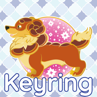 Dachsbun Keyring