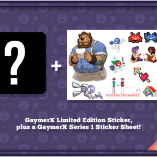 GaymerX Series 4 and Series 1 Sticker Sheets!