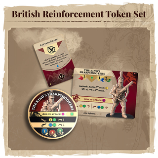 British Reinforcement Token Set