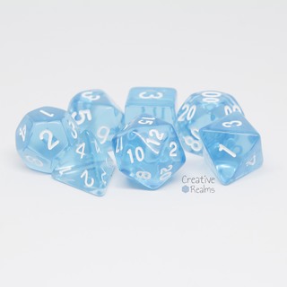 Dice Set Summer Sky