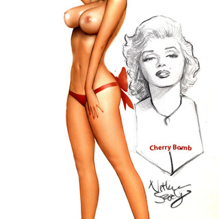 Nate Szerdy REMARKED Edition "MARILYN" NAUGHTY
