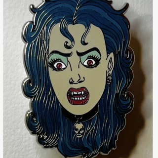 Frankenhorrors Vampiress 2" Hard Enamel Pin