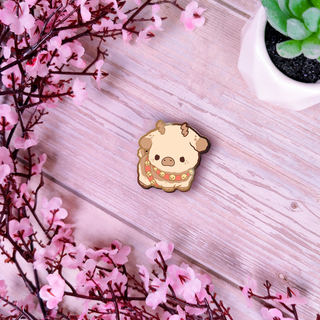 Blitzen Enamel Pin | SC 🐮